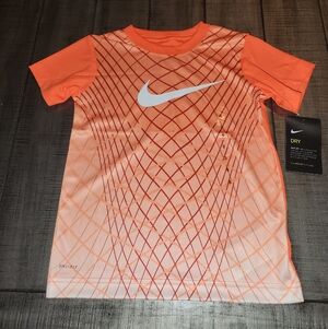 NWT Nike Kids' Orange Dri-FIT Performance Shirt